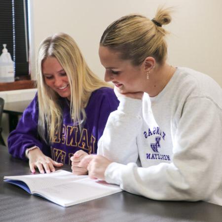 Students in class